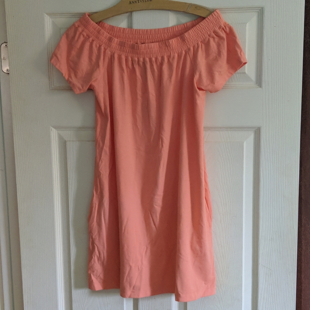 NWT Peach Bobi Dress - Off the shoulder